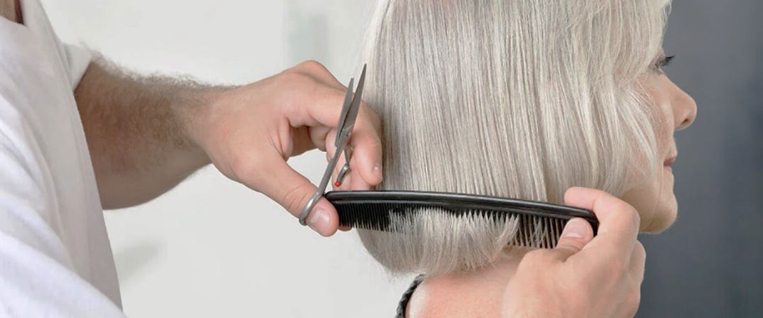 concealing gray hair